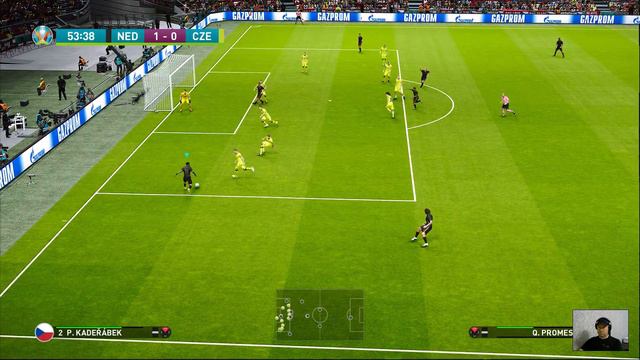 PES 2021 - Netherlands vs Czech Republic - UEFA EURO 2020 - Match Gameplay PC смотреть онлайн