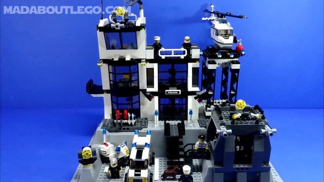 LEGO City Police Station 7237. смотреть онлайн