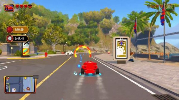 LEGO The Incredibles - How to Unlock Lightning McQueen from Cars and Invincibility Red Brick