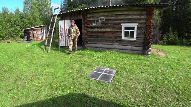 Ремонт в избушке и на крыше. Жарю грибы с картошкой. У Тулана пропал аппетит. 3 серия смотреть онлайн