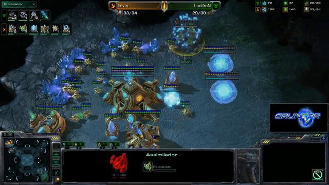 Campeonato Mundial de Starcraft II - Levin(P) x Lucifron(T) - Jogo 1 смотреть онлайн