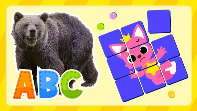 Learn the ABCs with Animal Puzzles 🐻 @PinkfongPlayground смотреть онлайн