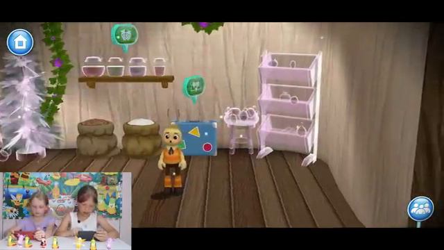 Учимся с лунтиком | Мобильная игра Домик лунтика смотреть онлайн