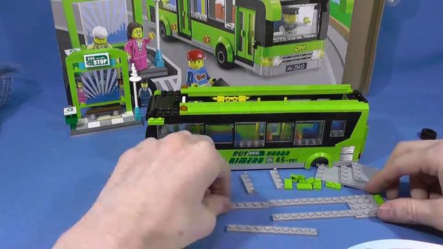 ENLIGHTEN BRICK City Buses 1121. Сборка