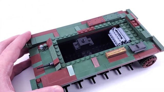 How To Build WW2 Soviet KV1 WW2 Tank | Lego Alternative Bricks Quan Guan 100070 Speed Build