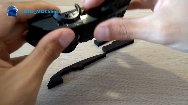LEGO Batmobile from The New Batman Adventures instructions (MOC #9) смотреть онлайн