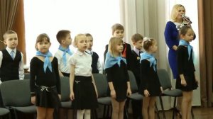 Прощание с Азбукой в школе 1483 ( Песня про Алфавит )