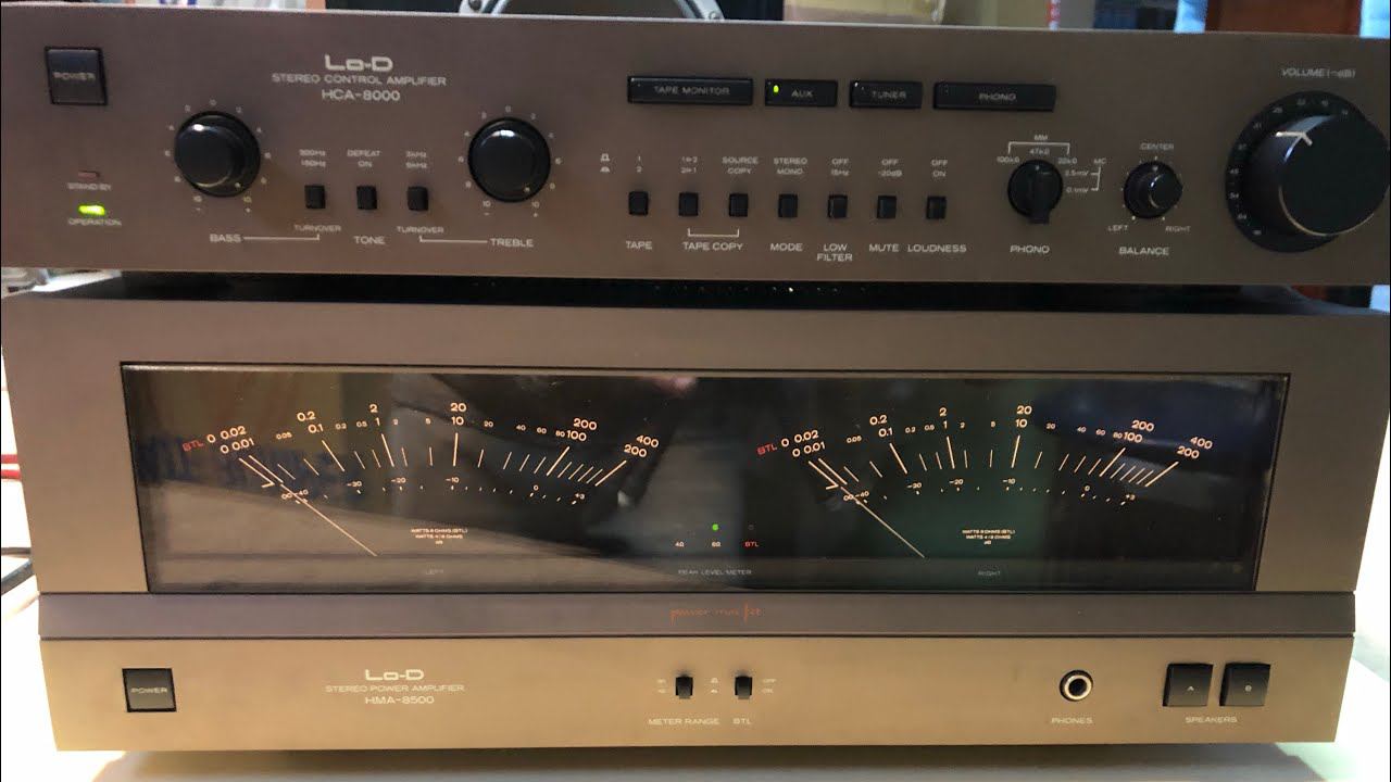 Комплект Lo-d HCA-8000 & HMA-8500 смотреть онлайн