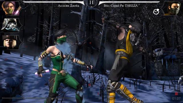 Испытание Такеда Сирай Рю ( легкое) | Mortal Kombat x mobile смотреть онлайн