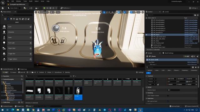 02 - Сборник проектов Content Examples. ОСНОВЫ BLUEPRINTS Unreal Engine 5 Александр Семенко смотреть онлайн