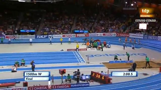 Isabel Macías - Plata europeo indoor 2013 смотреть онлайн