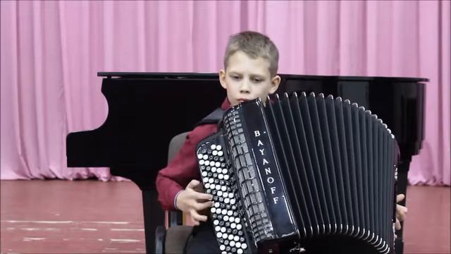 Конкурсная программа Одинцова Евгения, учащегося 5 класса МБОУ ДО ХМР "ДМШ" отд. п. Красноленинский смотреть онлайн