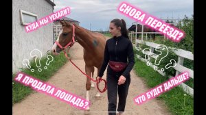 Влог | ПЕРЕЕЗД НА НОВУЮ КОНЮШНЮ |  Куда мы приехали и многое другое