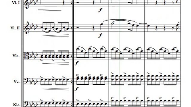Clocks (Coldplay) - String Orchestra - Sheet Music by Johannes Christ смотреть онлайн