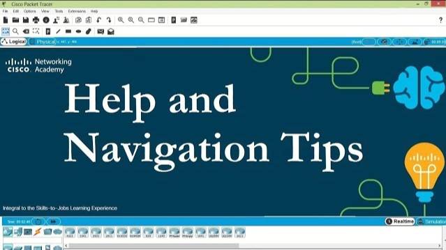 Packet Tracer V7.2 - Help and Navigation Tips смотреть онлайн