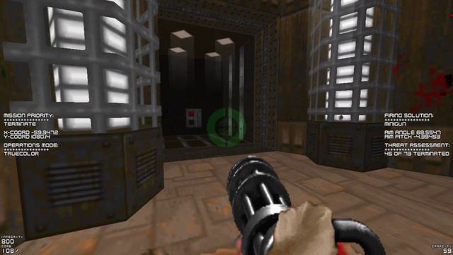 Doom 2: Judgment Doom - A Terminator Mod + Outer Base wad - gameplay PC смотреть онлайн