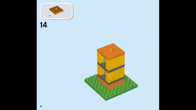 LEGO Duplo 10813 Big Construction Site - instruction timelapse смотреть онлайн