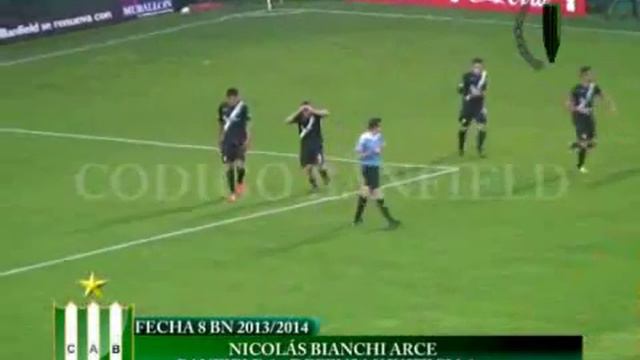 NICOLÁS BIANCHI ARCE BANFIELD 3 DEFENSA Y JUSTICIA 0 FECHA 8 TORNEO BN 17 9 2013 смотреть онлайн