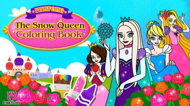 [App Trailer] PINKFONG! The Snow Queen Coloring Book смотреть онлайн