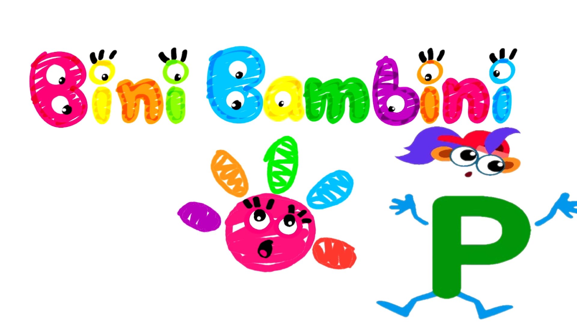 Учим буквы и слоги с игрой BiniBambini. Буква "Р" смотреть онлайн