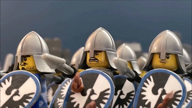 Lego Medieval War | The Black Falcons campaign Lego Stop Motion смотреть онлайн