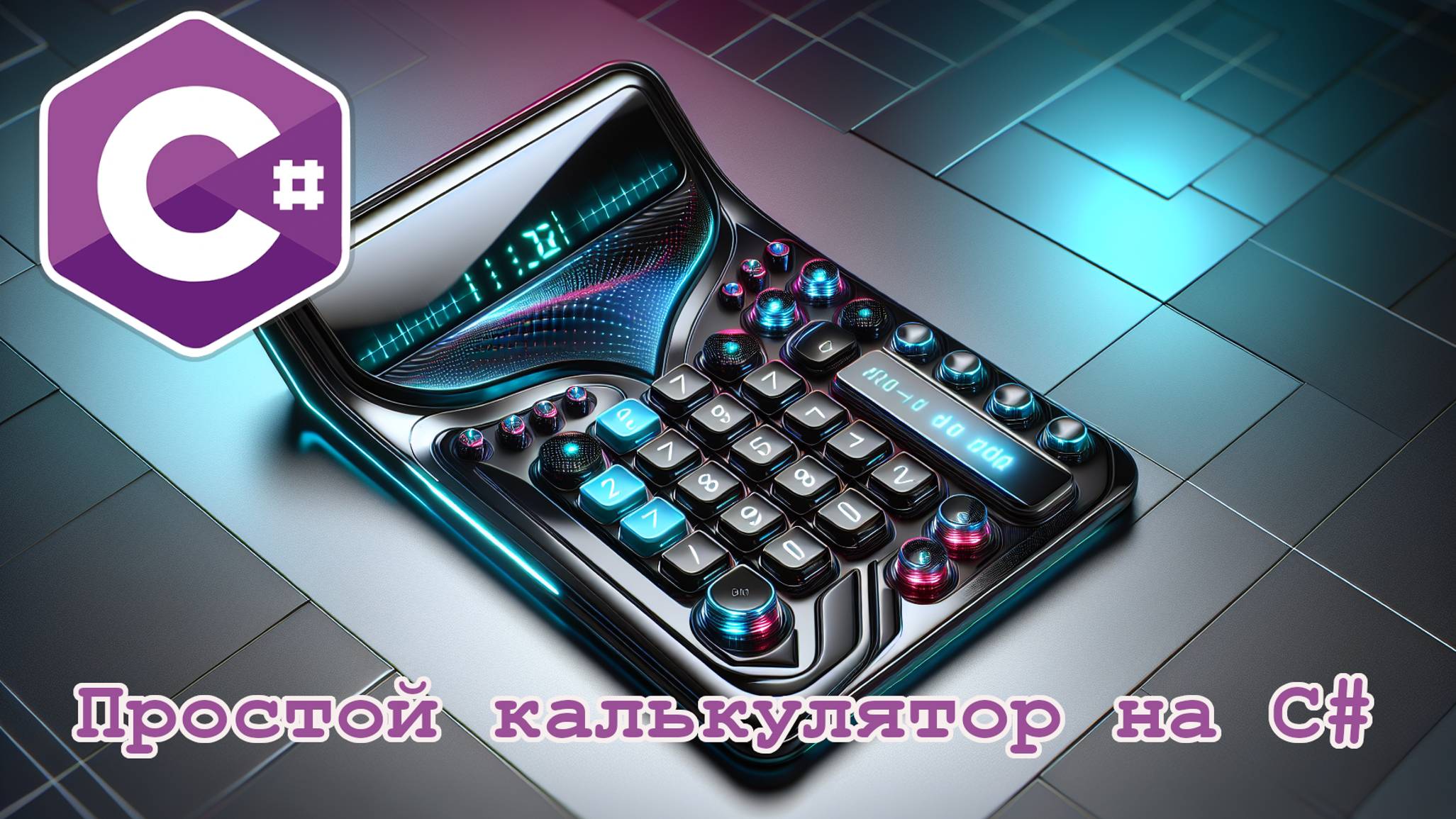 Простой калькулятор на C# смотреть онлайн