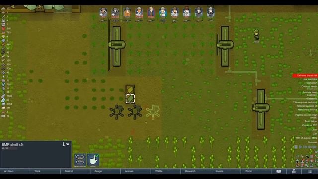 Let's Play Rimworld: Royal Trio #11 - Skip This Episode Unless You Want 25 Minutes of Rage смотреть онлайн