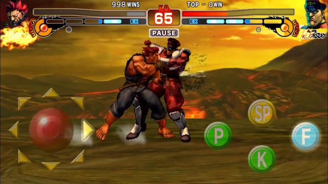 Street Fighter 4: Champion Edition - Survival Mode level 999 Bison. And what happens after level 99 смотреть онлайн
