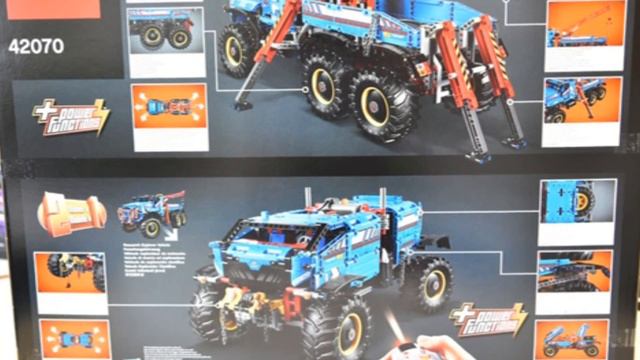 Lego Technic Research Explorer Vehicle 42070 B-MODEL Preview смотреть онлайн