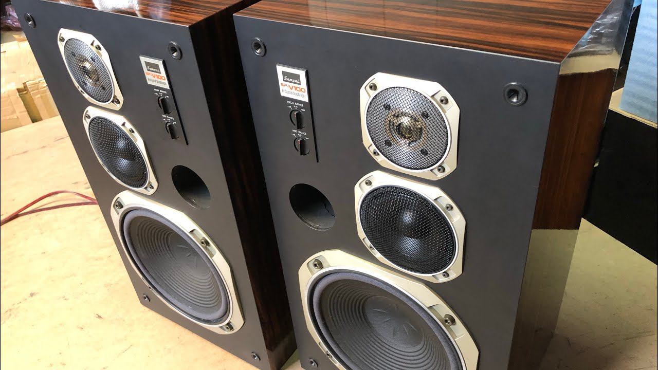 Sansui SP-V100–Крутейший звук смотреть онлайн