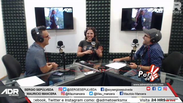 Jessica Ortiz como invitada en "Par de 2" con Sergio Sepúlveda y Mauricio Mancera por #ADRNetworks смотреть онлайн