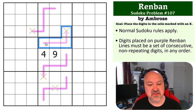 Sudoku Problem Series 107 : Renban смотреть онлайн