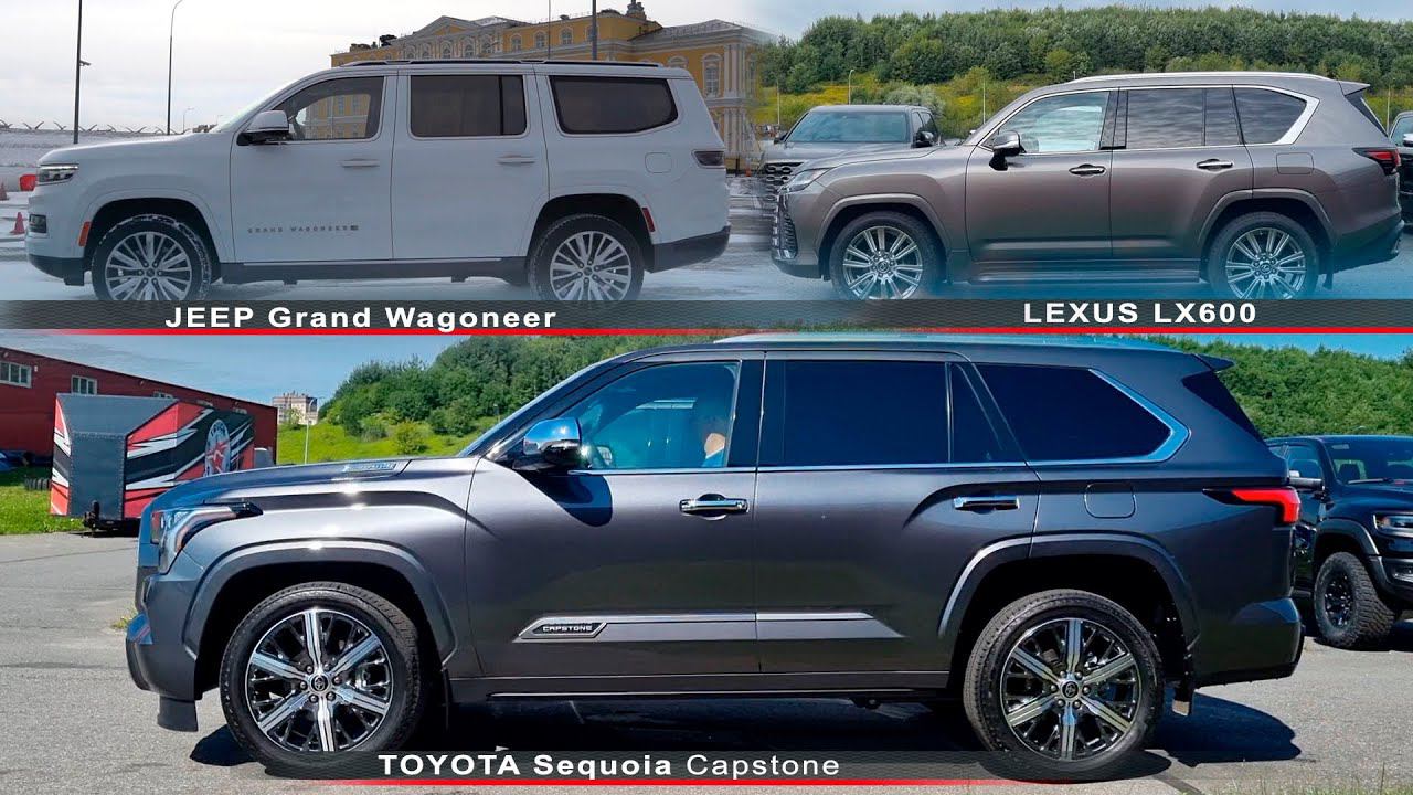 Большие американские внедорожники: Grand Wagoneer, Lexus, Toyota Sequoia. А чтобы выбрали ВЫ ? смотреть онлайн