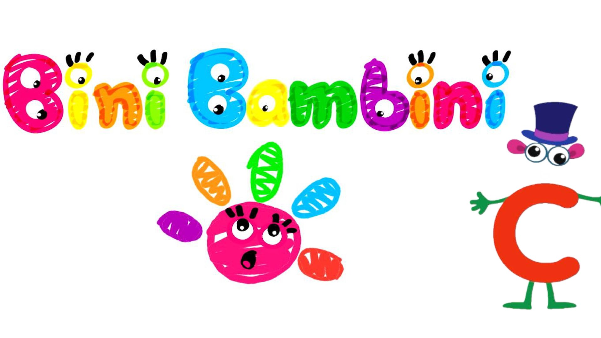 Учим буквы и слоги с игрой BiniBambini. Буква "С" смотреть онлайн
