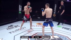 полный бой Григорий Беляев VS Карлен Минасян