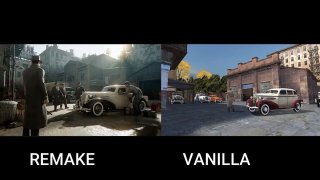 MAFIA 1 REMAKE VS MAFIA 2002 SCREENSHOTS COMPARISON