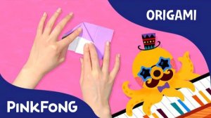 Musical Instruments | Word Power Song With Origami | PINKFONG Origami | PINKFONG Songs for Children