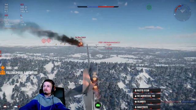 WARTHUNDER, 6 KILLS GAMEPLAY - JAGUAR A смотреть онлайн