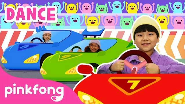 [4K] Racecars | Kids Rhymes | Let's Dance Together! | Pinkfong Songs for Kids смотреть онлайн