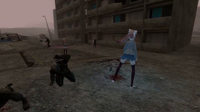 Garry's Mod, Zombies, A Lightsaber? and... a Doki? смотреть онлайн