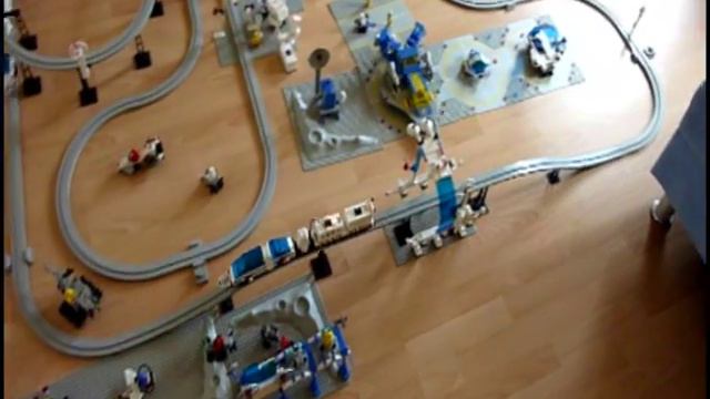 Lego Classic Space Sammlung 6990 Monorail Transport System смотреть онлайн