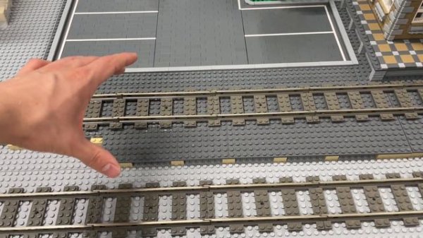 XXL Bahnsteig. - Bau einer Lego Stadt Teil 190.