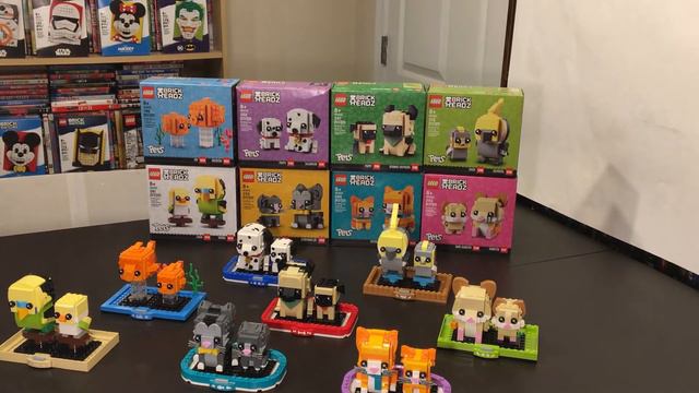 All 8 of the LEGO Brickheadz Pets Overview | Add These to Your Collection NOW смотреть онлайн