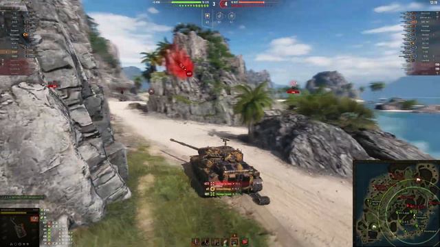 XM66F - 4 Kills 5.7K DMG - Naughty! - World Of Tanks смотреть онлайн