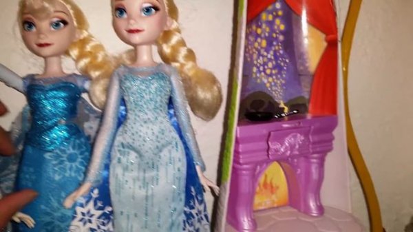 Frozen Elsa Hasbro dolls review / comparison