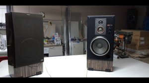 Колонки Sony G5 с родными подставками.