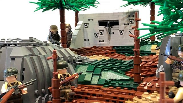 LEGO WW2 Moc - Battle Of Hürtgen Forest: November 1944 | German MG-Bunker
