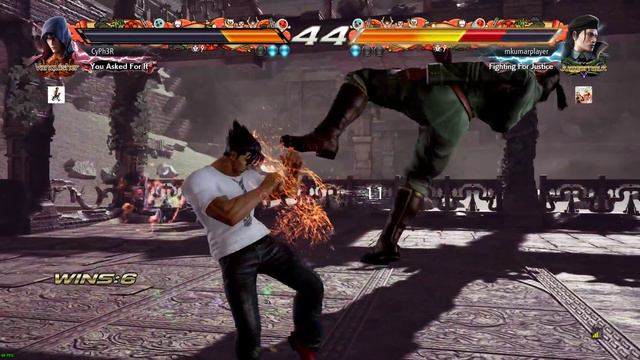 Tekken 7 - Jin Kazama vs Sergei Dragunov online session (Jin bait rage art) смотреть онлайн