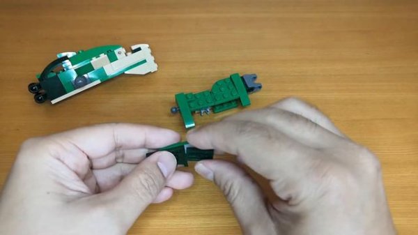 LEGO Creator 31058 Alternative build tutorial GUN SHIP、レゴクリエイター31058をナウシカのガンシップに組み替え