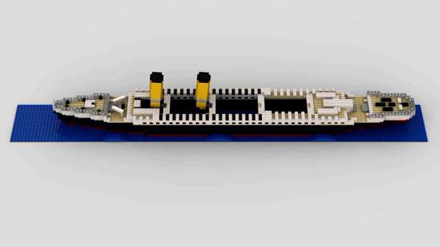 Lego Titanic Mk2 Speed build animation смотреть онлайн